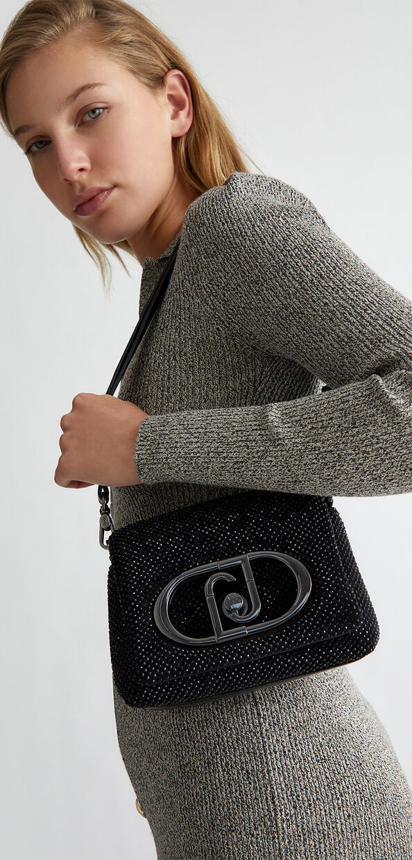 Liu Jo Borsa piccola LaPuffy con strass